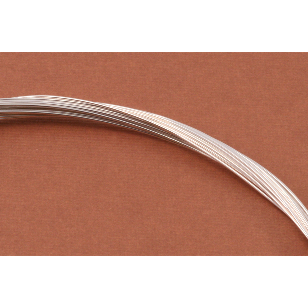 Wire & Sheet Metal 26g Silver Filled, Round, Dead Soft Wire - 1/2 oz (~44 ft)